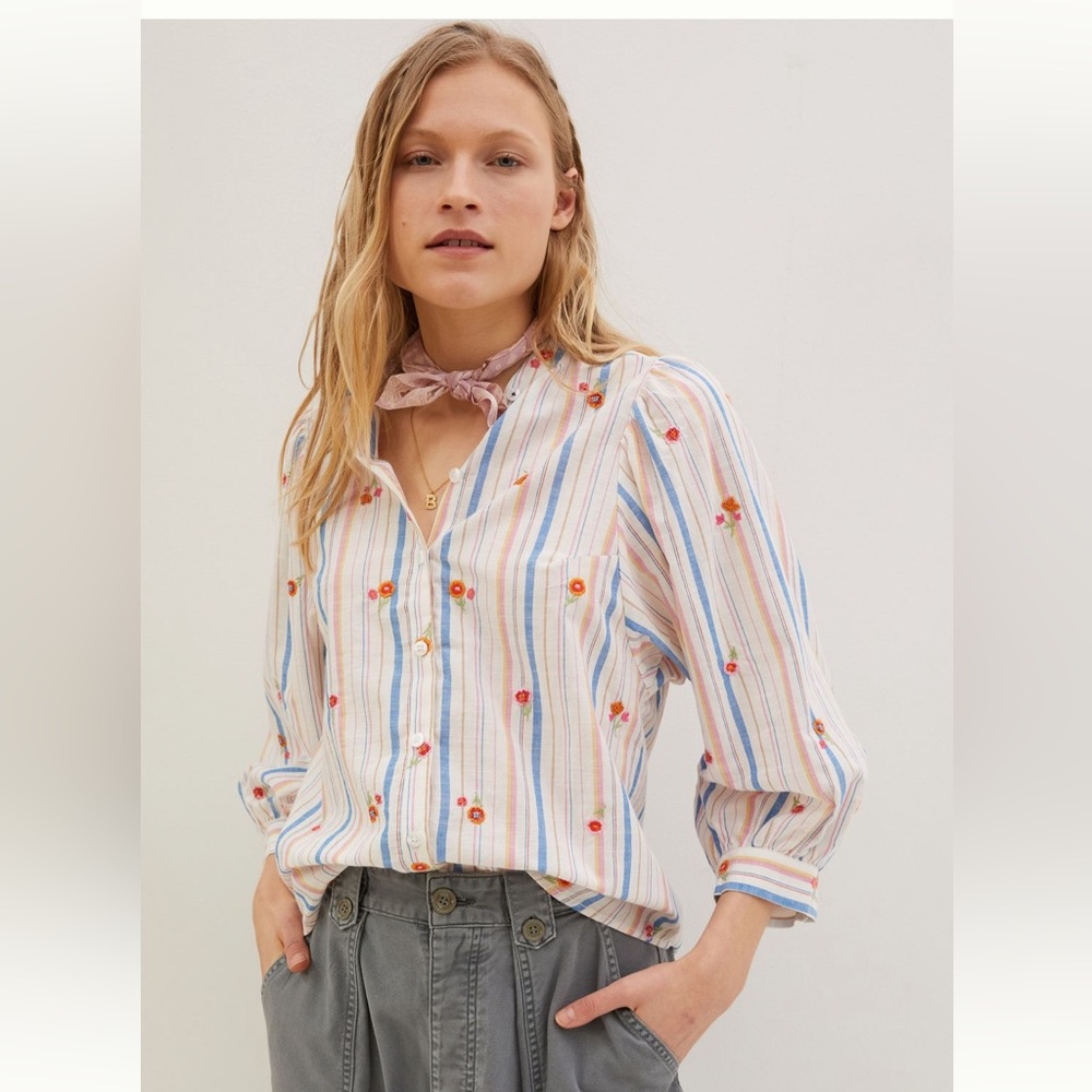 Anthropologie buttondown